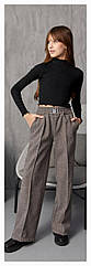 Теплі штани-палаццо для дівчаток ,Артикул: DAK3851, 134-158 рр. [є:134]