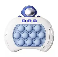Електронна приставка консоль Quick Push Game приставка гри Pop It Антистрес струм іграшка Astronaut