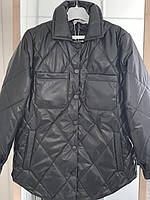 Куртка для дівчаток, Артикул: MC0235-чорний,134-158 рр. [є:158]