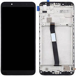 Дисплейний модуль / екран (дисплей + Touchscreen+ frame) для Xiaomi Redmi 7a LCD, Black