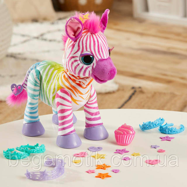 Furreal Friends Интерактивная радужная Зебра furReal Zenya My