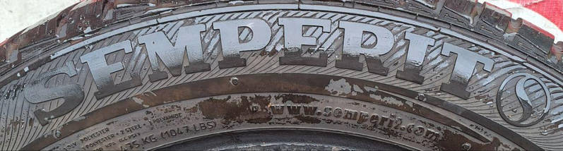 Шини легкові б/у 175/65R14 Semperit Master-Grip (зимові), фото 3