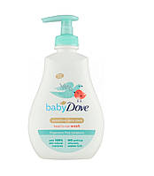 Дитячий гель для душу Dove Baby Fragrance free moisture 400мл (8710908657535)