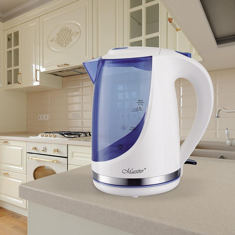 Електричний чайник MR-044-BLUE