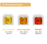 Термометр інфрачервоний Shun Da (WT001) точно виміряти температуру тіла, фото 4