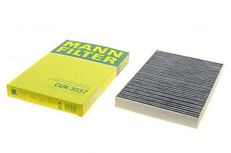 Фільтр салону Audi A4/A6 1.6-4.2 97-05 (вугільний) MANN-FILTER CUK 3037 UA62