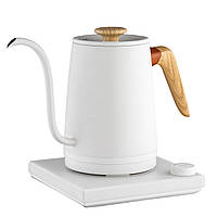 Электрический чайник Diguo 1 л. для кофе c регулировкой температуры Белый