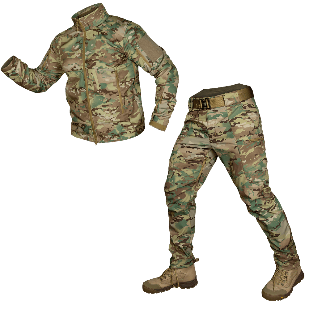 Костюм камуфляжний тактичний SoftShell Stalker Phantom Multicam мультикам