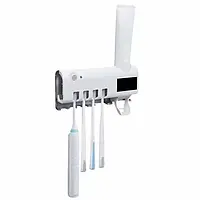 Диспенсер для зубной пасты и щеток авто Toothbrush sterilizer (W-31)