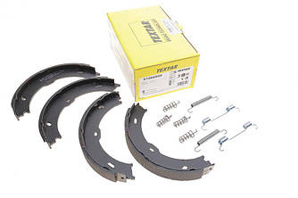 Колодки ручника MB Sprinter (906)/VW Crafter 2.0/2.5 TDI 06- (180x25) (з пружинками) TEXTAR 91066800 UA62