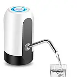 Електрична помпа для бутильованої води Automatic water dispenser з підсвіткою, фото 5