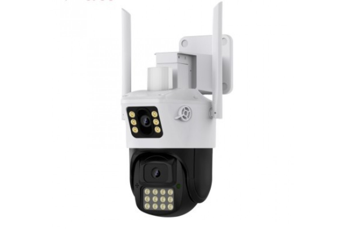 Камера відеоспостереження PTZ вулична WiFi A23 (3mp➕3mp) (ICSEE)