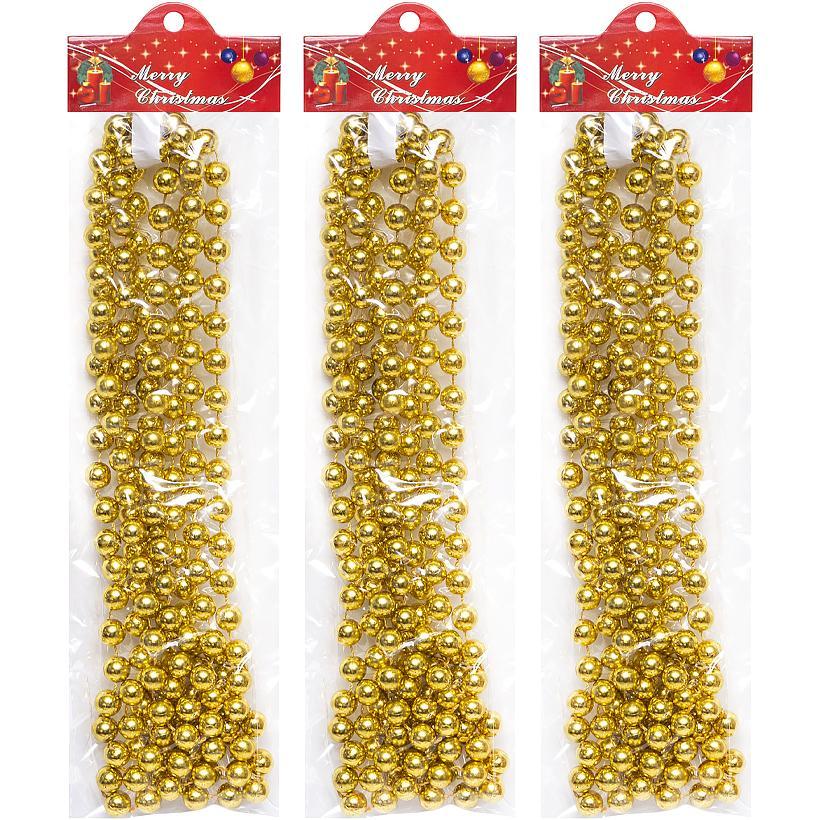 Декоративные бусы на елку "Звездочки" длина 2,7м, фото 1