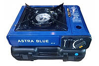 Плита газовая портативная Astra blue 1 конфорка (2.3KW) A1-2  в чемодане.