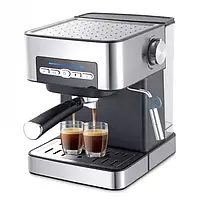 Кофемашина полуавтоматическая Crownberg CB 1566 Espresso Coffee Maker 1000Вт с капучинатором.