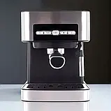 Кавомашина напівавтоматична Crownberg CB 1566 Espresso Coffee Maker 1000 Вт з капучинатором., фото 2