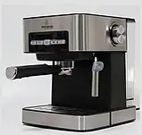 Кавомашина напівавтоматична Crownberg CB 1566 Espresso Coffee Maker 1000 Вт з капучинатором., фото 5