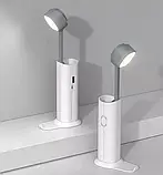 Настільна лампа з повербанком Desk lamp Mode Світлодіодний акумуляторний ліхтарик/LED світильник, фото 4