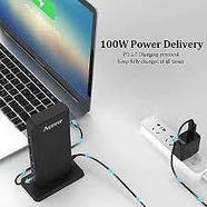 Док-станція Aceele Triple Display USB C 15 в 1, фото 2