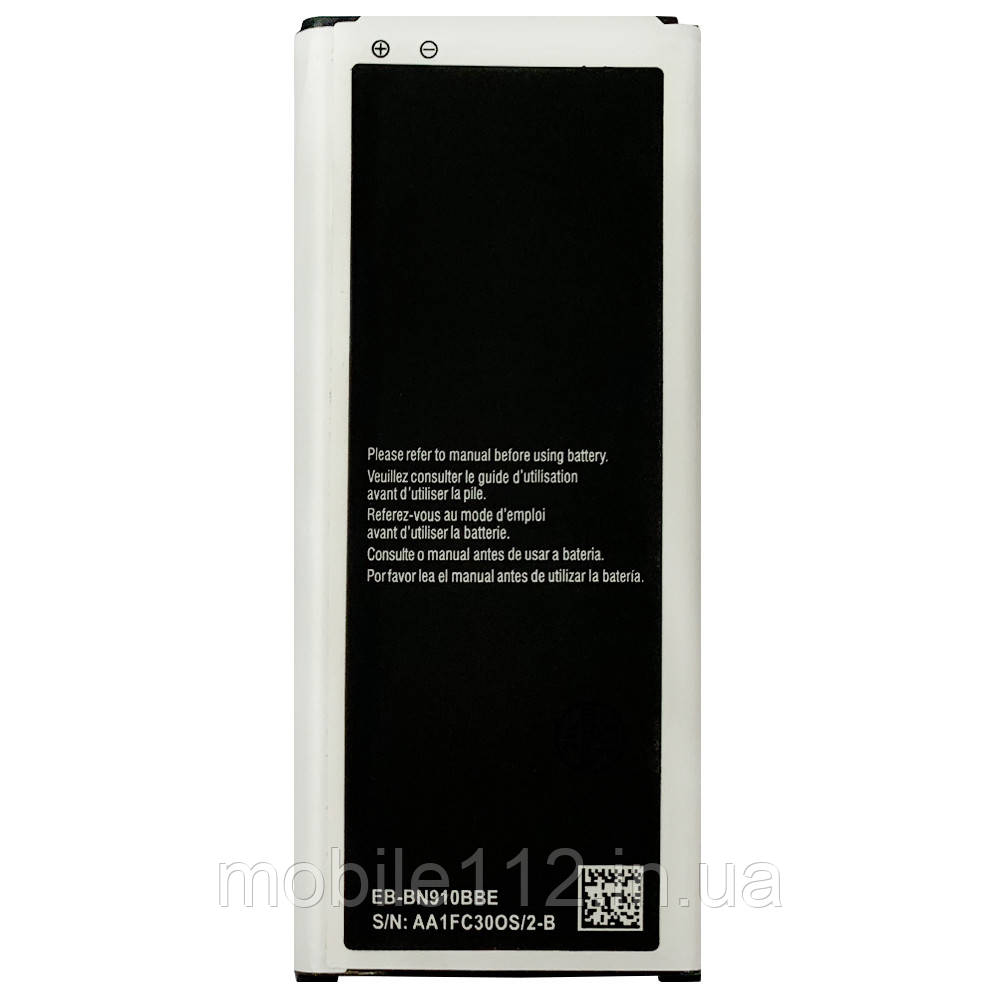 Батарея (акумулятор) Samsung EB-BN910BBE оригінал Китай Galaxy Note 4 N910C 3220mAh, фото 1
