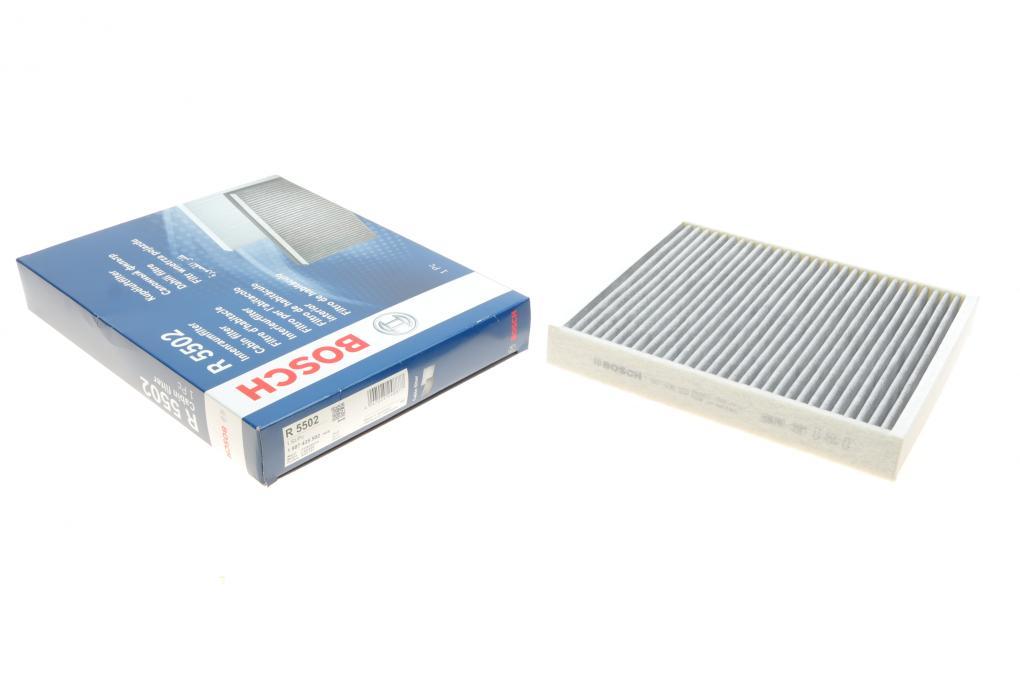 Фільтр салону Skoda Fabia/Roomster/VW Polo 99-10 (вугільний) BOSCH 1 987 435 502 UA62, фото 1