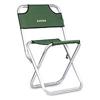Стілець туристичний складаний зі спинкою Ranger Розкладний стільчик похідний для природи Стілець для риболовлі