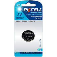 Батарейка CR2032 для игрушек и калькуляторов PKCELL 3.0В Lithium Power (CR2032-1B)