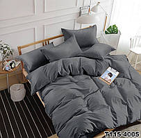 "світло-сірий" постільна білизна євро тканина мікрострайп сатин