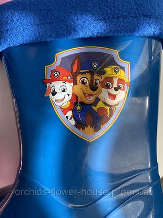 Чоботи з утепленою підкладкою Paw Patrol, фото 2