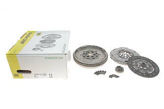 Демпфер + комплект зчеплення VW Caddy 1.9TDI 77kw 04-10/GOLF VI 1.6TDI 66-77kw 09-13 LuK 600 0199 00 UA62