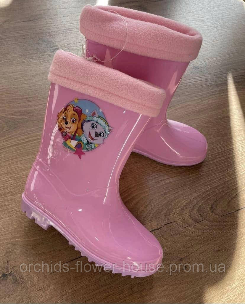 Чоботи з утепленою підкладкою Paw Patrol 24р