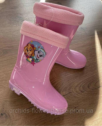Чоботи з утепленою підкладкою Paw Patrol 24р, фото 1