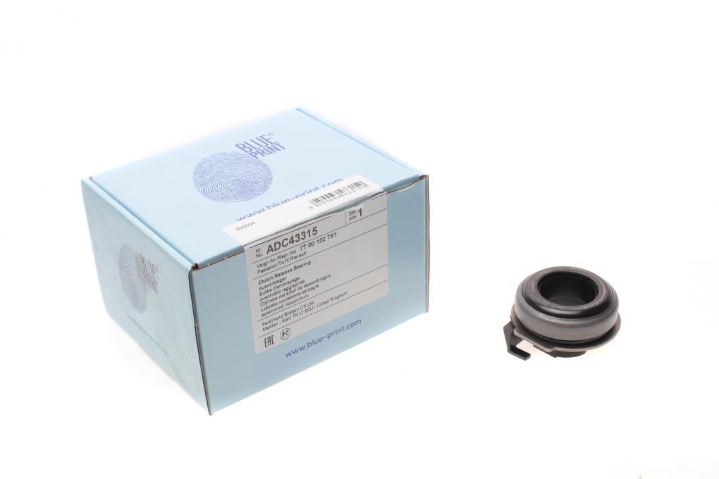 Підшипник вижимний Renault Kangoo 1.5/1.9dCi 01- BLUE PRINT ADC43315 UA62