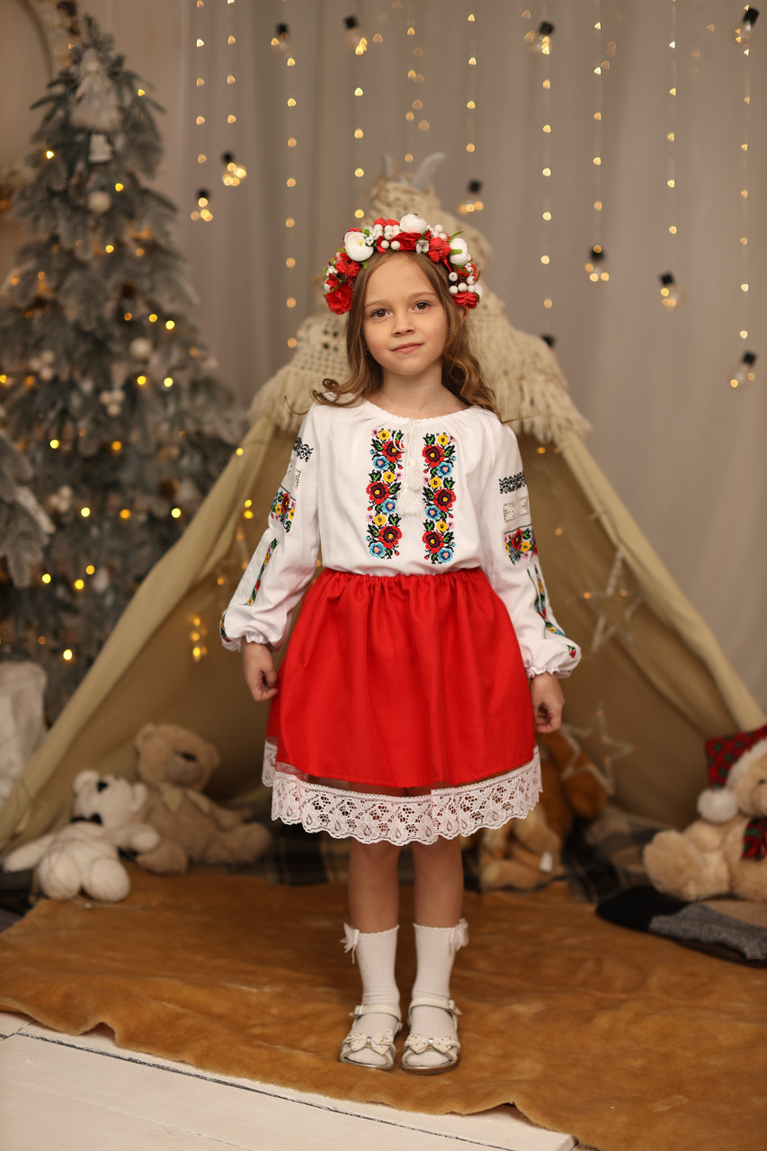 Спідничка для дівчинки Шик червона