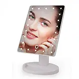Настільне дзеркало з підсвічуванням 16 LED MIRROR iC227, фото 4