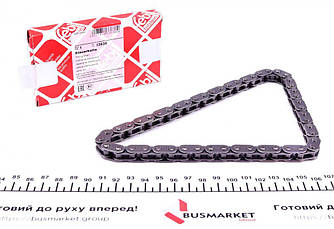 Ланцюг насосу масляного VW Caddy III 1.9 TDI/2.0 SDI 04-10 (50 ланок) FEBI BILSTEIN 33638 UA62