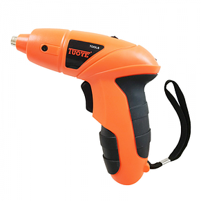 Електрична викрутка шуруповерт Tools з 4 бітами YU227, фото 4