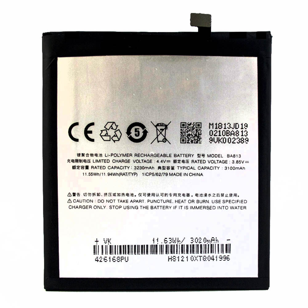 Акумулятор BA813 для Meizu V8 Pro (Original) 3100 mAh