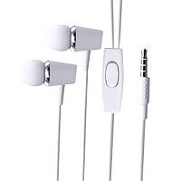 Наушники проводные с микрофоном Hoco M34 Honor Music White