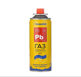 Газ для пальника/ кемпінгу Aerosollab Pb GAS MIX Пропан бутан/220 г/ -30 до +40
