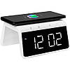 Розумний годинник Gelius Pro Smart Desktop Clock Time Bridge GP-SDC01, White з функцією бездротової зарядки, фото 5