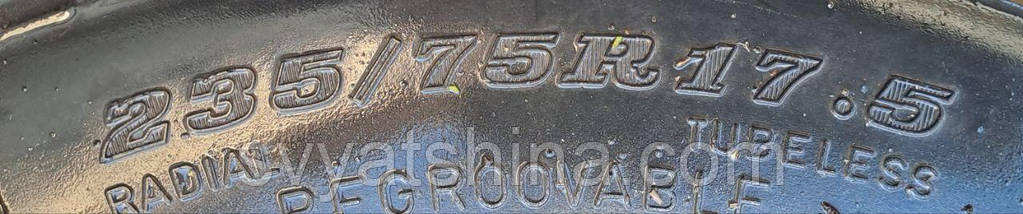 Шина вантажна 235/75R17.5 Dunlop SP252 (причіпна), фото 2