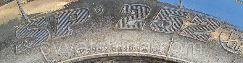 Шина вантажна 235/75R17.5 Dunlop SP252 (причіпна), фото 5