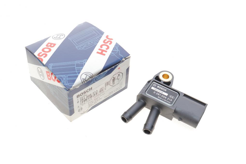 Датчик тиску вихлопних газових MB Sprinter OM651/OM642 06- BOSCH 0 281 006 213 UA62, фото 1