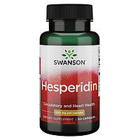 Гесперидин Swanson Hesperidin 500 мг 60 капс. ( поддержка вен и сосудов )