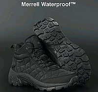 Зимние мужские черные кроссовки от производителя Merrell