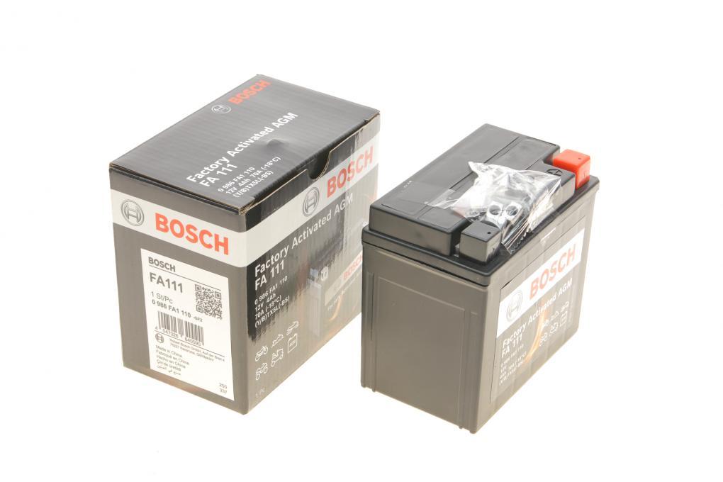 Акумуляторна батарея 4Ah/70A (113x70x105/+R/B0) (AGM) Factory Activated AGM BOSCH 0 986 FA1 110 UA62
