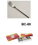 Набір столових приборів HELIOS з неіржавкої сталі під срібло 24 пр (BC-80), фото 2