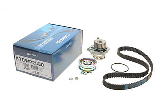 Комплект ГРМ + помпа Audi A3/A4/Skoda Octavia/VW Caddy III/Golf IV/V/Passat/Touran 1.6 95- (23x KTBWP2530 UA62