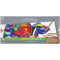 Карандаши цветные Cretacolor Megacolor 36 цветов (9014400290894) - Топ Продаж!